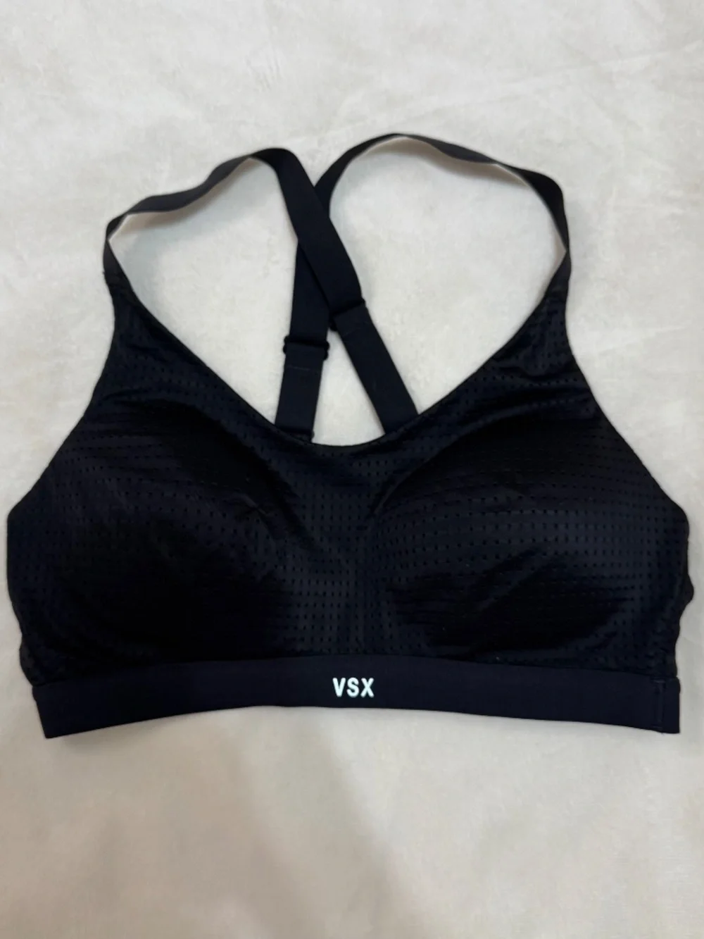 Victoria’s Secret VSX Sport Black Racerback Sports Bra 36B